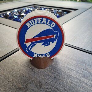 Buffalo Bills Coasters Set - 3D Printed - (Set of 4)